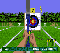 Olympic Summer Games (USA) In game screenshot